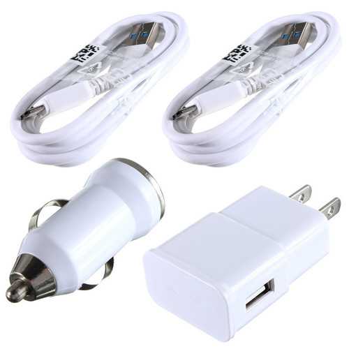 Original Title: Combination Micro USB Cable + Wall and Car Charger OEM For Samsung Galaxy Note 3 S5   Optimized Title: **Fast Charging Micro USB Cable with Wall & Car Charger - Compatible with Samsung Galaxy Note 3/S5 - Perfect for Home, Office & Travel**