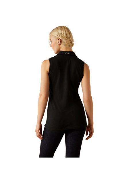 Ariat Prix Sleeveless Polo Shirt for Men - Moisture-Wicking Performance Golf & Casual Wear - Perfect for Summer Outdoor Activities