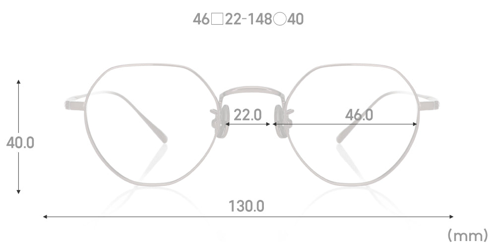 Premium Classic All Titanium 222 Eyeglass Frames - Lightweight Durable Titanium Glasses for Men & Women - Perfect for Office, Reading & Everyday Wear