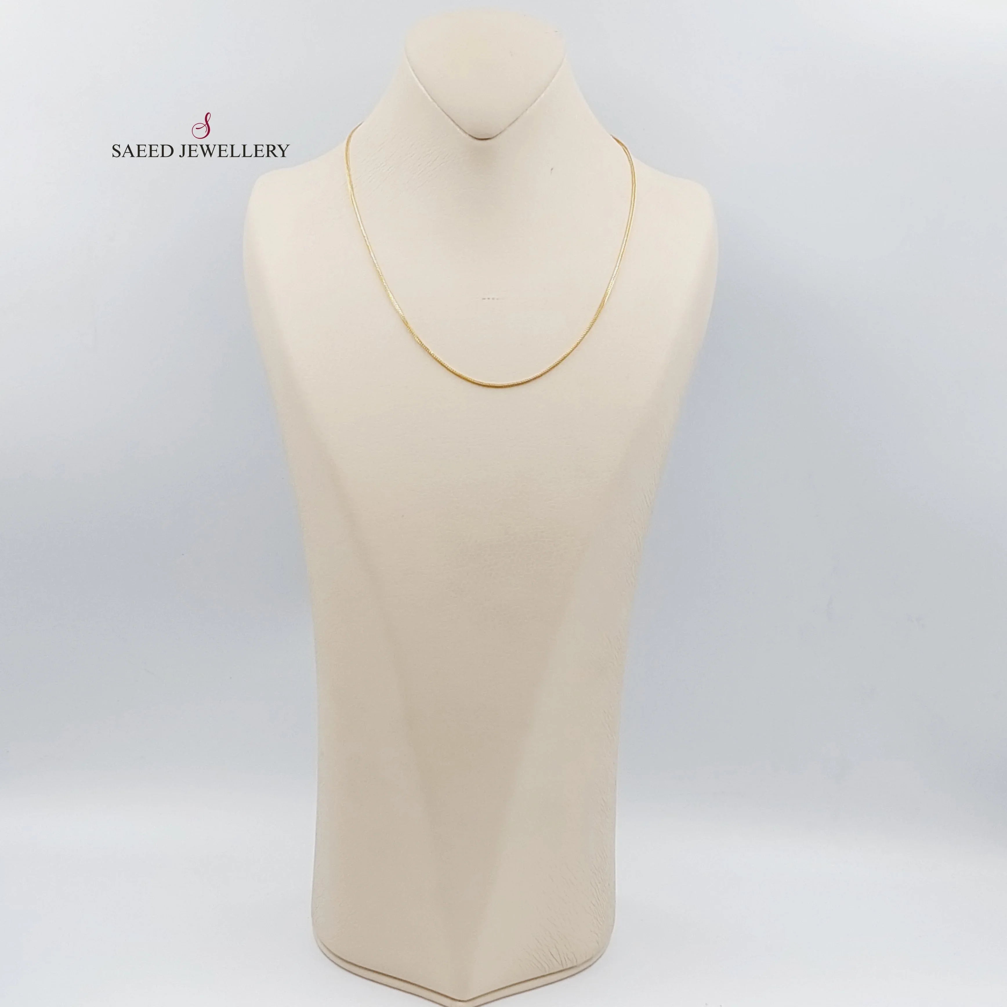 1.5mm Malaysian Chain Necklace for Women - Dainty Gold & Silver Layering Jewelry - Perfect for Everyday Wear, Gifts & Special Occasions