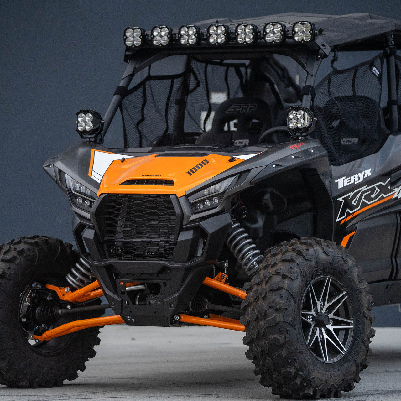 2024 Kawasaki Teryx KRX 1000 LP4 A-Pillar Kit - Heavy Duty Off-Road Accessory for UTV Side Protection & Light Mounting | Perfect for Trail Riding, Mudding & Off-Road Adventures