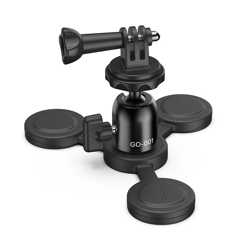 Ulanzi GO 001 Magnetic Mount for GoPro, DJI, Insta360 Action Cameras - Secure & Adjustable C016GBB1 - Perfect for Vlogging, Sports & Outdoor Adventures
