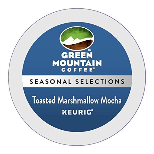 Green Mountain Coffee Toasted Marshmallow Mocha K-Cup Pods (36 Count) - Medium Roast Flavored Coffee for Keurig Brewers - Perfect for Breakfast, Office & Cozy Mornings