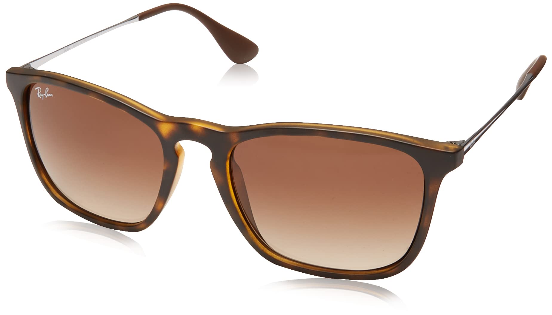 Ray-Ban RB4187 Chris Square Sunglasses - Classic Polarized Aviator Style for Men & Women - UV Protection, Fashion & Outdoor Activities