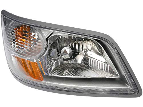 Right Passenger Side Headlight Assembly for 2006-2019 Hino 338 - Replacement Headlamp with OEM Fit - Perfect for Night Driving & Truck Maintenance