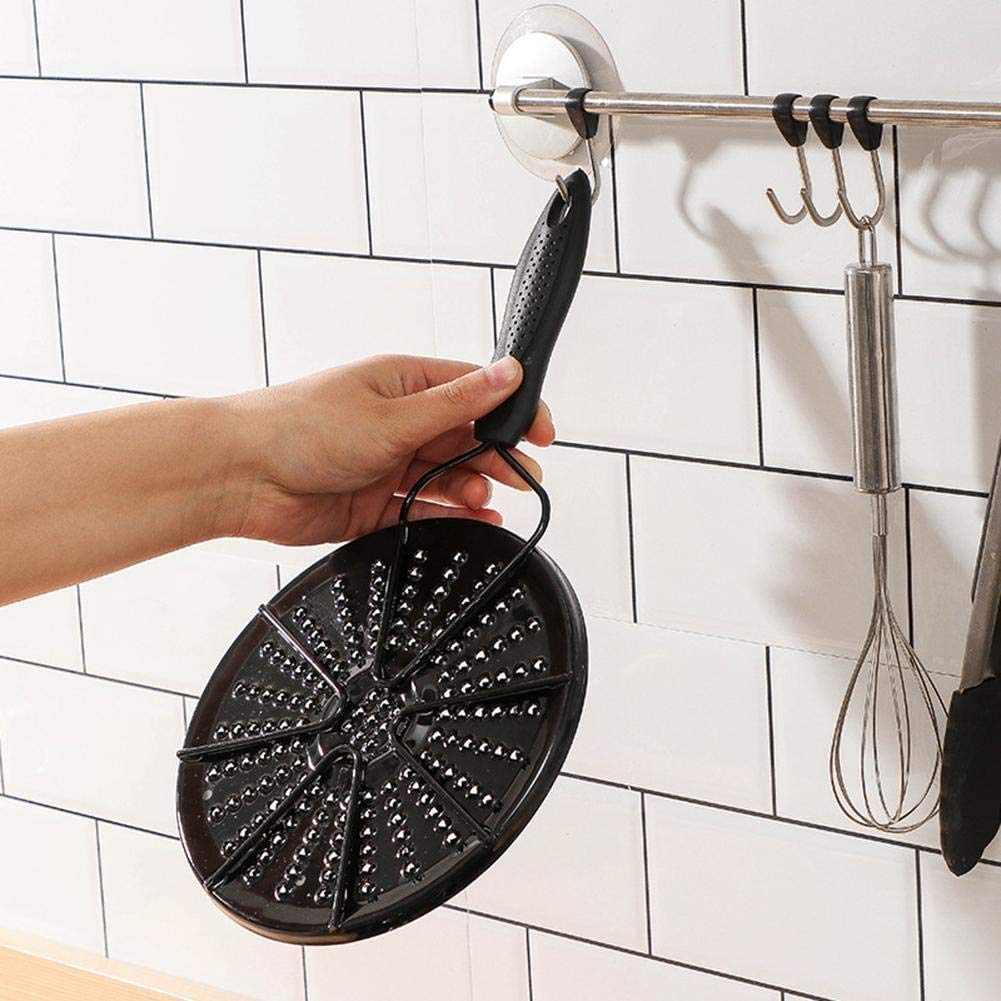 **Iron Heat Diffuser Plate for Gas Stove - Even Heat Distribution, Flame Reducer & Simmer Ring - Compatible with Glass Cooktops & Coffee/Milk Heating - Perfect for Slow Cooking & Brewing**