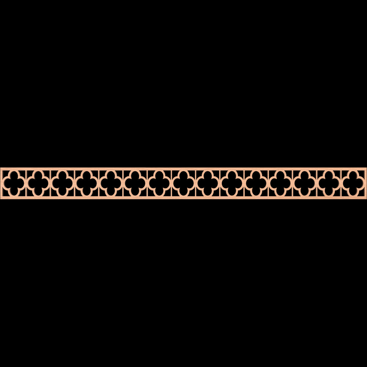 Woodall Fretwork Moulding - Decorative Wood Trim for Home & Furniture | Perfect for DIY Projects, Wall Decor, and Cabinet Accents