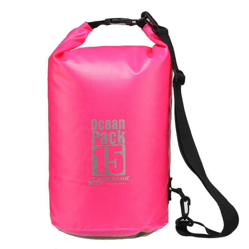 **Karana Ocean Pack 15L Waterproof Dry Tube Bag - Ideal for Kayaking, Boating, Swimming & Outdoor Adventures**
