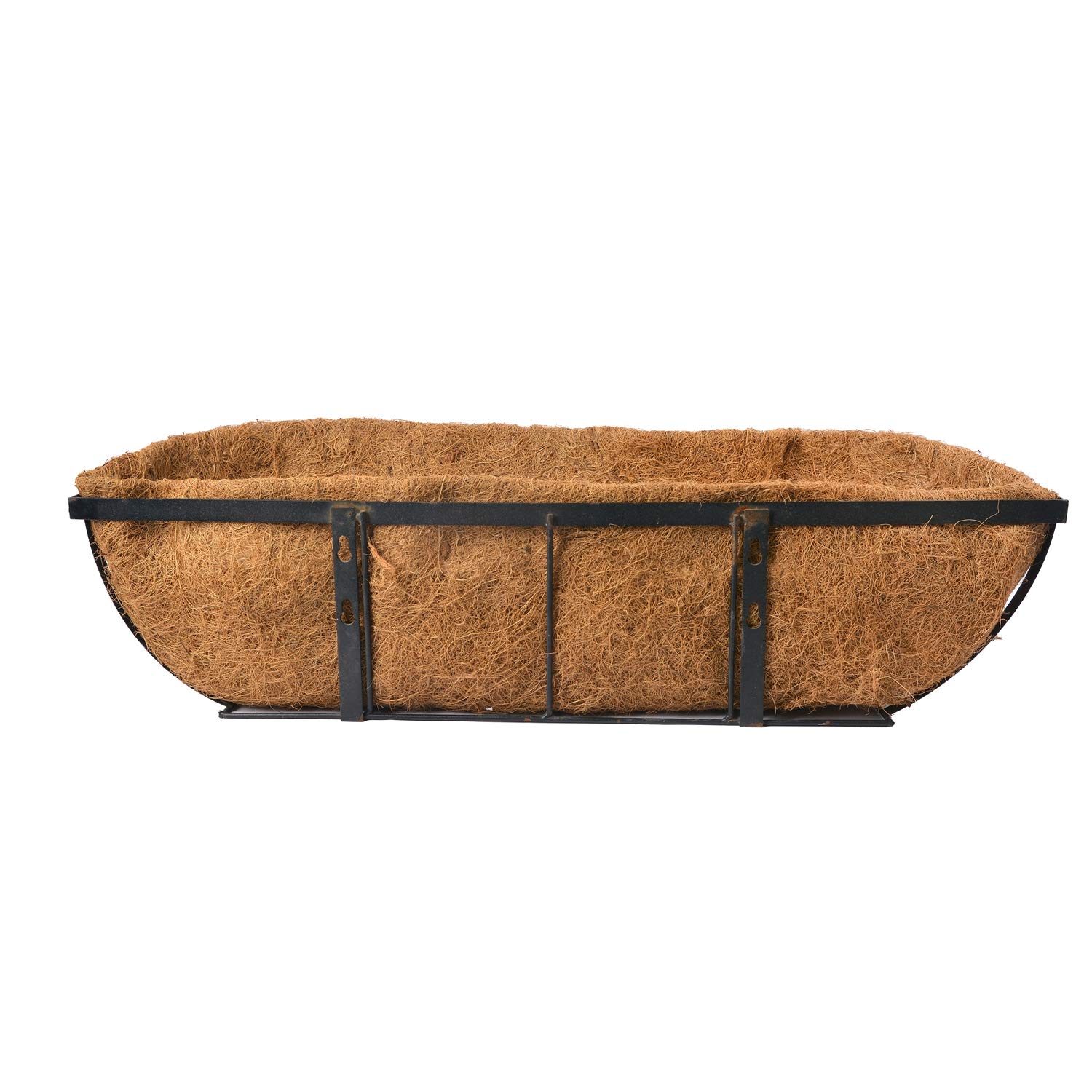 36 Inch Coco Liner for Window Box - 2 Pack Natural Coconut Fiber Planter Liner Replacement - Perfect for Indoor/Outdoor Flower Boxes, Balcony Gardens & Vertical Planters