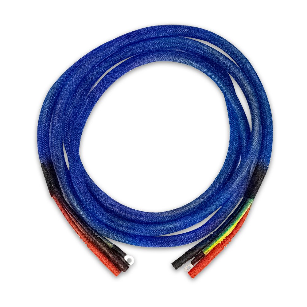 50 Amp 10 Foot RV Inverter Generator Parallel Cables - Heavy Duty Power Cord for Camping, Tailgating & Emergency Backup