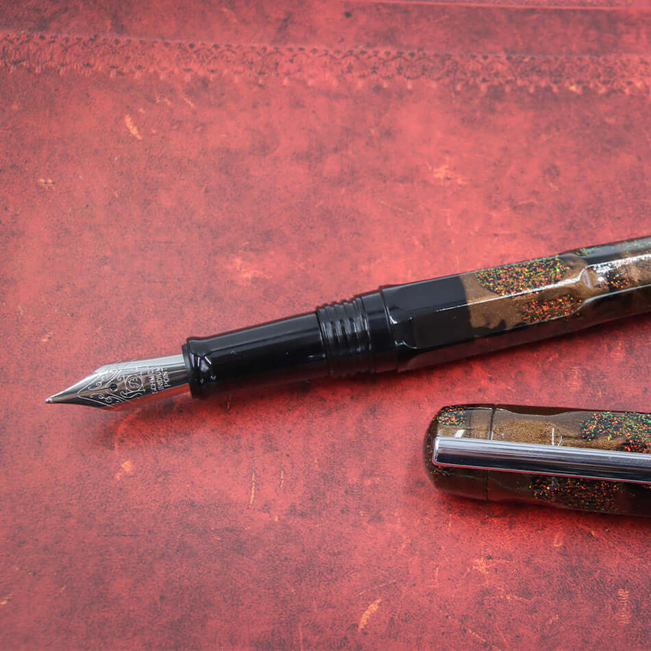 Benu Talisman Fountain Pen - Elegant Handcrafted Dream Bean Design, Premium Writing Instrument for Calligraphy, Journaling & Gifting - Perfect for Professionals, Collectors & Special Occasions