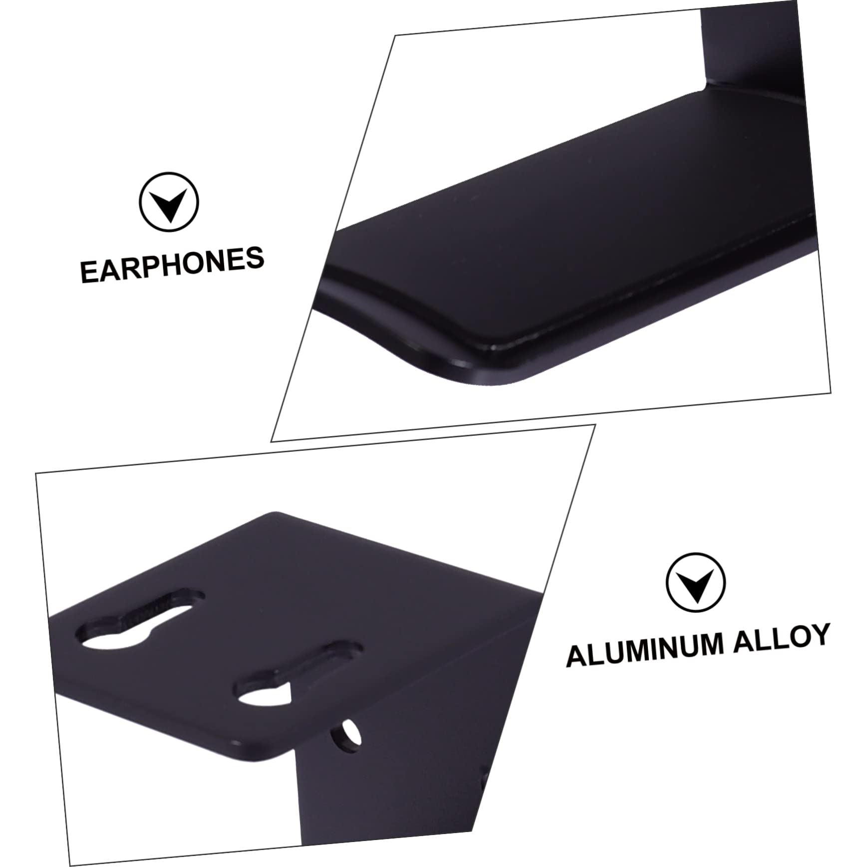 DOITOOL 3-Pack Aluminum Alloy Gaming Headset Stand - Durable Headphone Holder & Desk Organizer for PS5, Xbox, PC Gaming Setup - Perfect for Gamers & Office Workspace