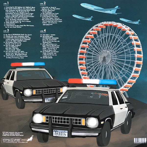 Sufjan Stevens - Illinois (2xLP Vinyl Record Album, Reissue, Remastered, Canadian Pressing, Mint Condition) - Perfect for Vinyl Collectors & Indie Music Lovers