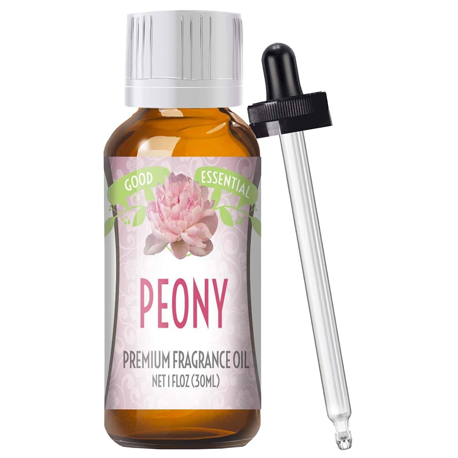 Premium Peony Fragrance Oil - 1 fl oz (30ml) for Diffusers, Candles, Soaps & Lotions | Floral Scent for Home, Spa & DIY Perfume Making | Relaxing Aromatherapy Oil for Stress Relief & Mood Enhancement