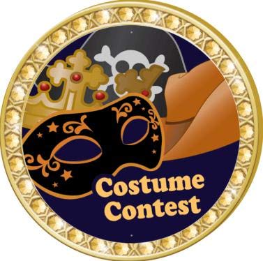 Halloween Pins Bulk 50 Pack - Cute Halloween Costume Contest Prizes, Party Favors & Accessories for Trick or Treat, Costume Parties & Halloween Events