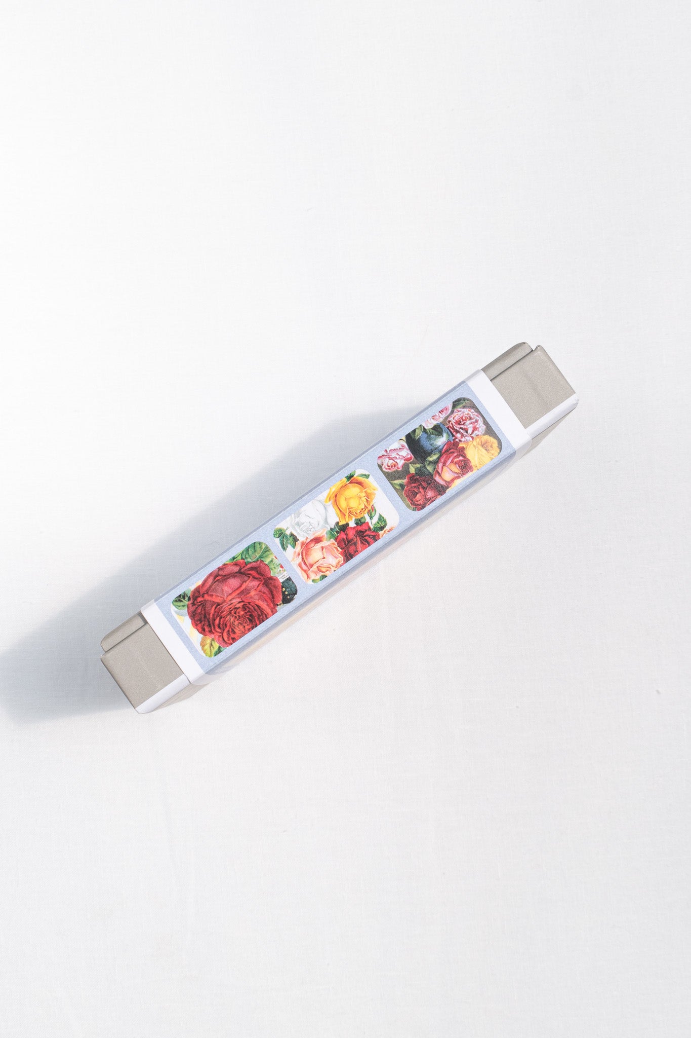 Vintage Roses Notecard and Envelope Set - Floral Greeting Cards for Thank You Notes, Wedding Invitations, and Special Occasions