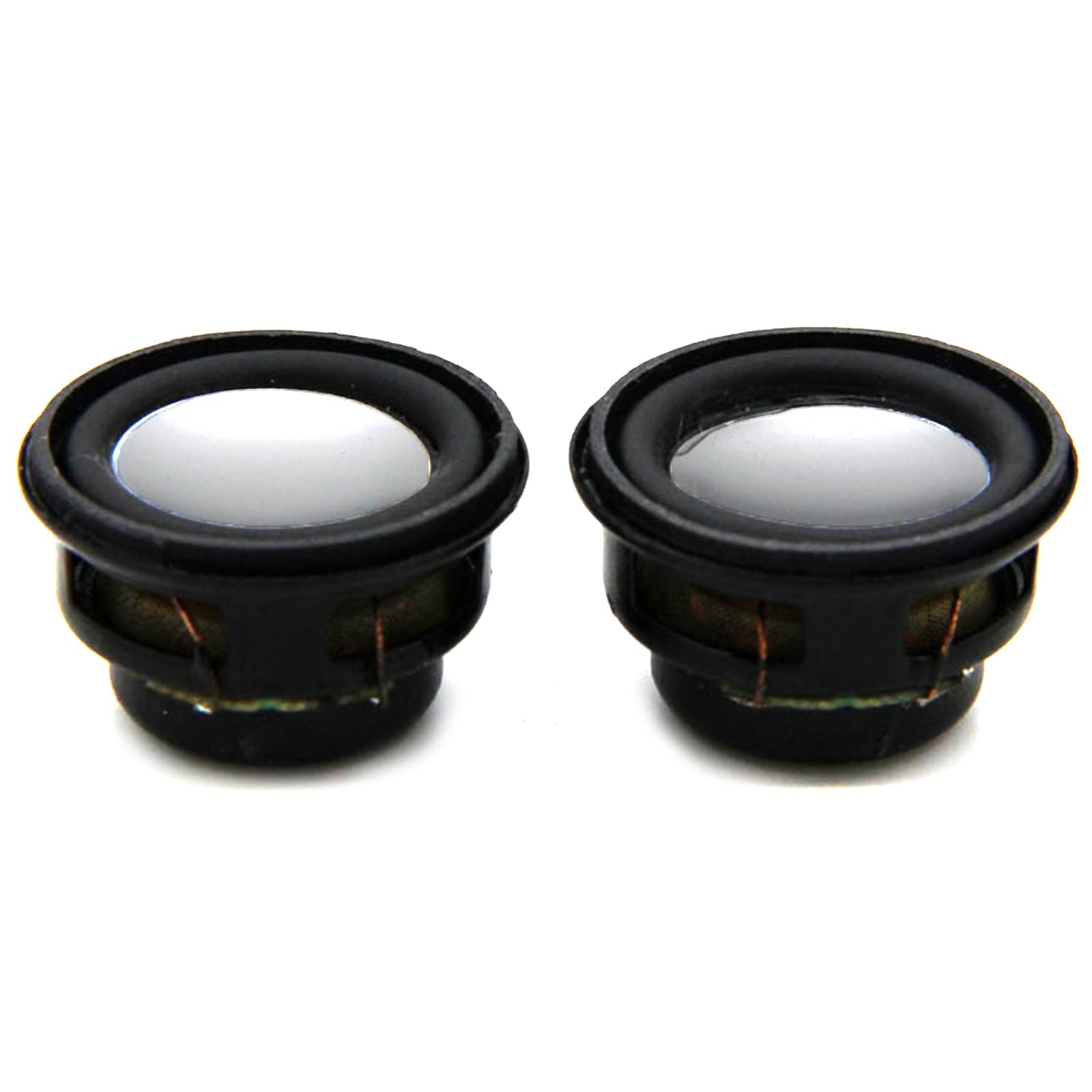 Haveratio 4Ohm 3W 27mm Inner Magnet Speaker Replacement - High Performance Metal Woofer Loudspeaker for DIY Audio Projects, Home Theater Systems, and Car Audio Upgrades
