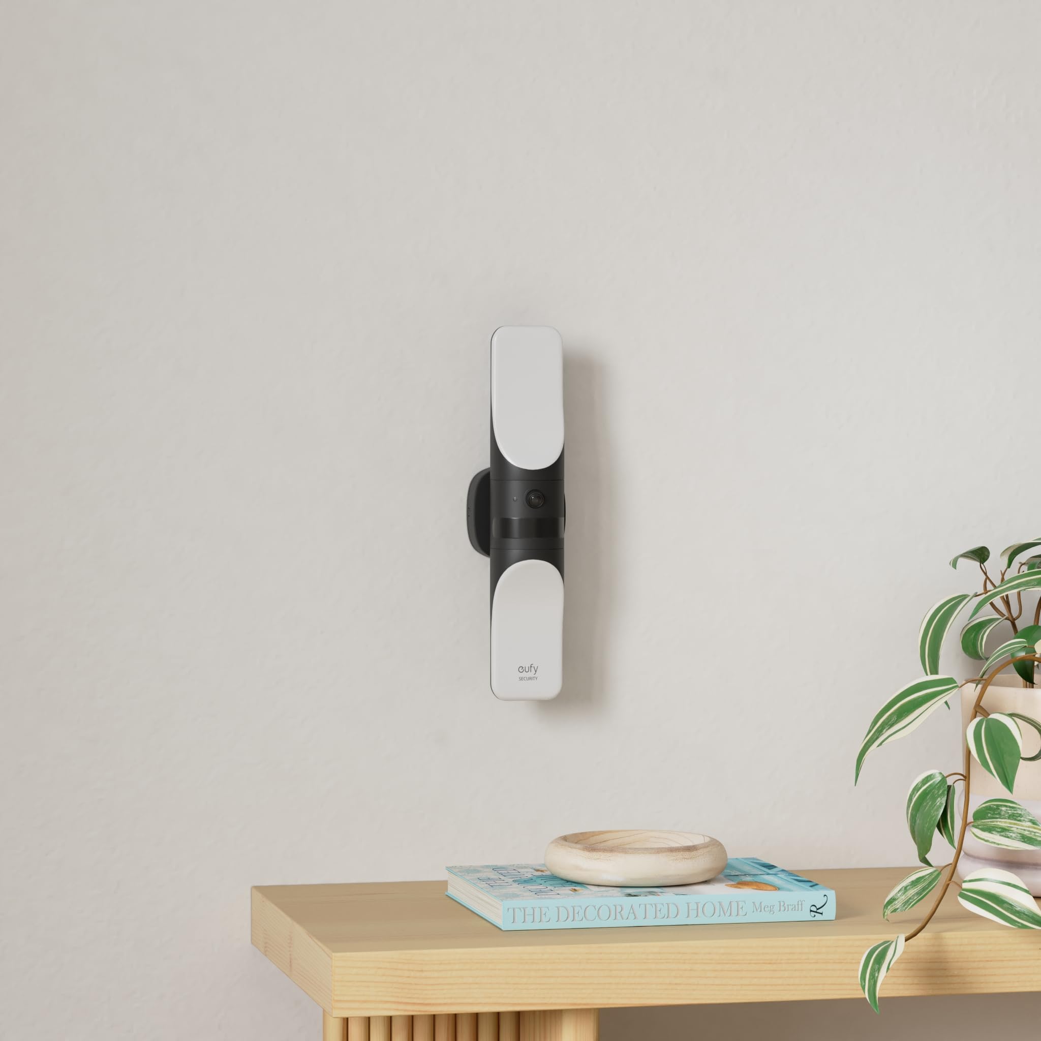eufy Security S100 Wired Wall Light Cam - 2K Outdoor Security Camera with 1200 Lumen Light, Color Night Vision & AI Smart Detection | Motion-Activated, IP65 Waterproof | Perfect for Home Security, Porch Lighting & Backyard Surveillance