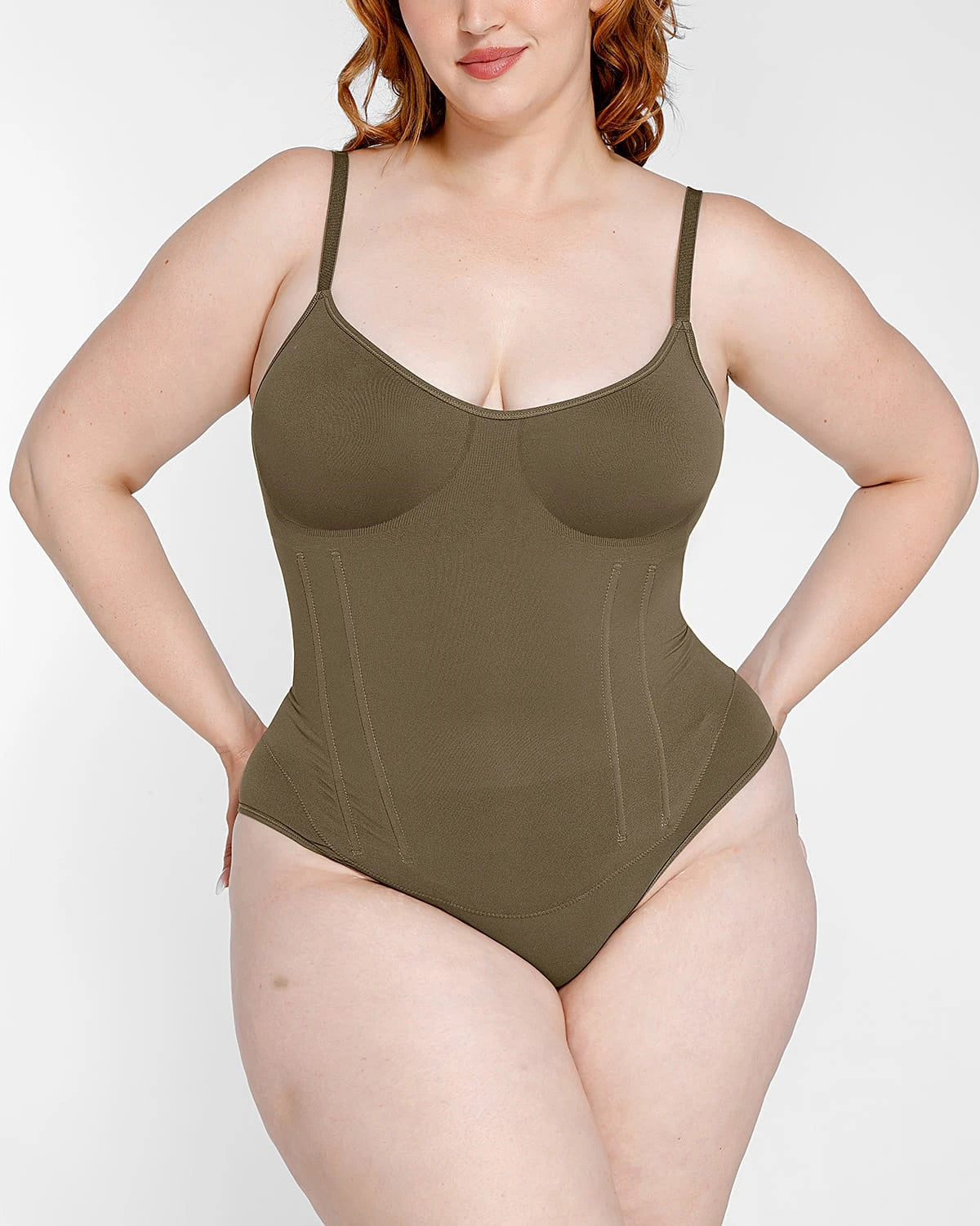 Waist Boning Corset Bodysuit for Women - Slimming Shapewear with Steel Bones - Perfect for Waist Training, Tummy Control & Special Occasions