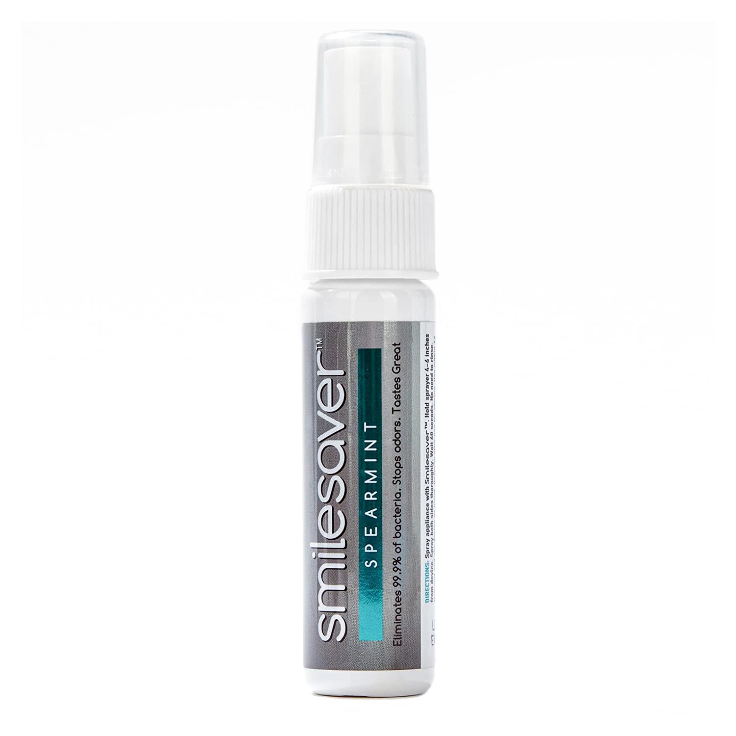**Smilesaver Retainer Cleaner Spray – Natural Minty Fresh Oral Care for Invisalign, Mouth Guards & Dentures – Quick & Portable Hygiene Solution for Aligners, Retainers & Dental Appliances – Perfect for Travel, Home & On-the-Go Use (1oz)**