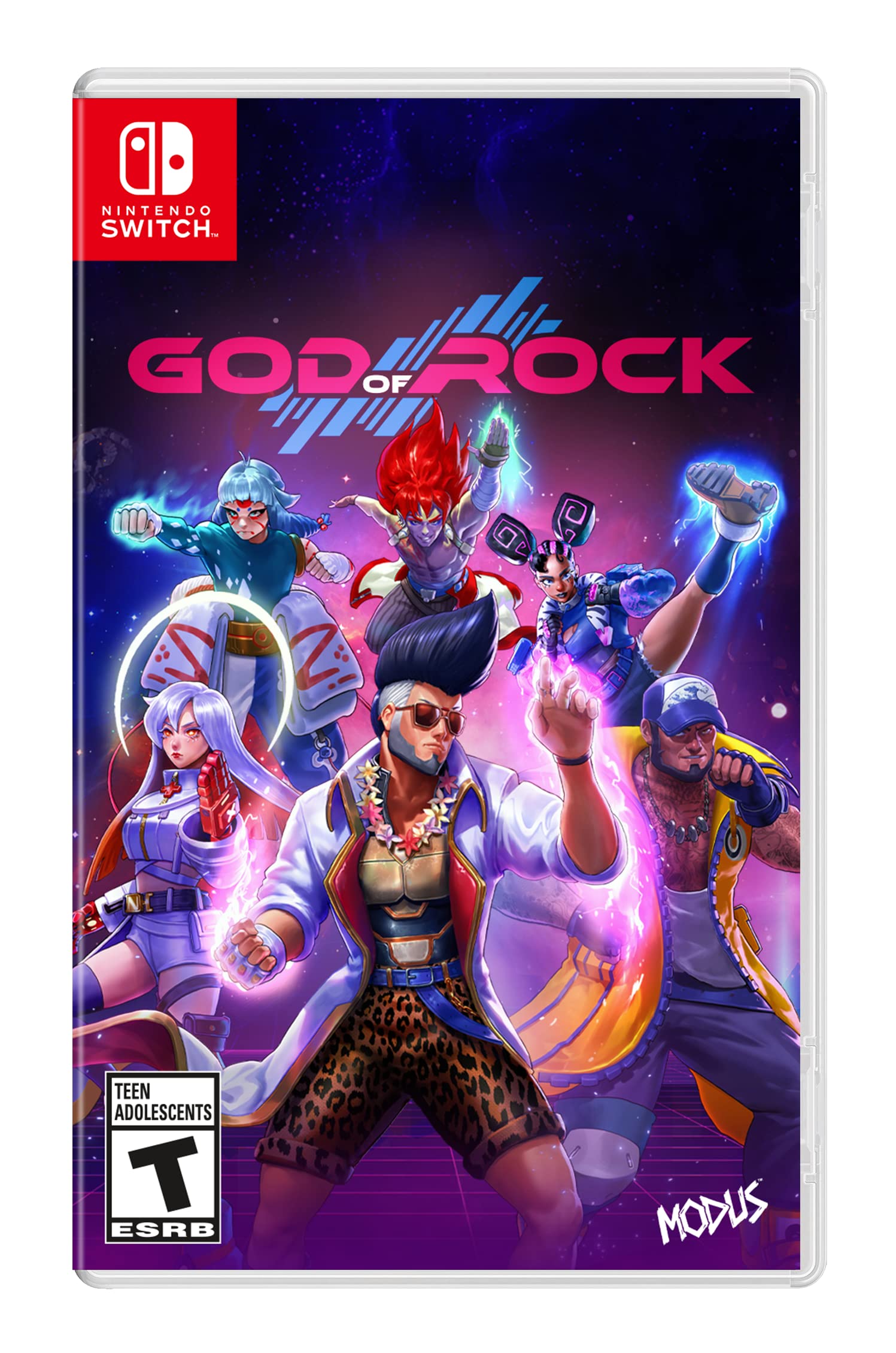 God of Rock - Nintendo Switch Game | Action-Adventure for All Ages | Perfect for Family Game Nights & Solo Play