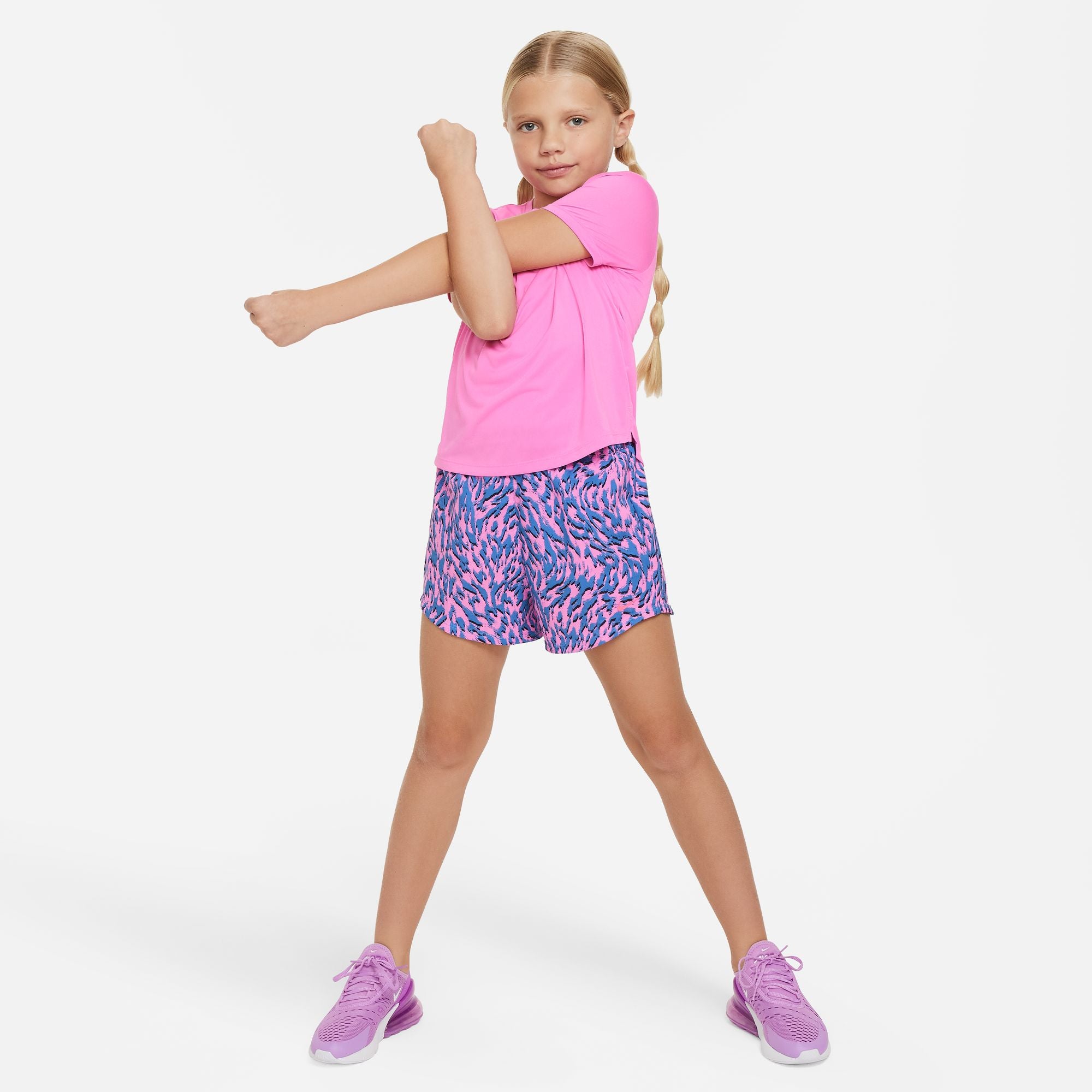 Nike Youth One Shorts for Girls - Breathable Running & Training Shorts - Perfect for Sports, Gym, and Everyday Wear
