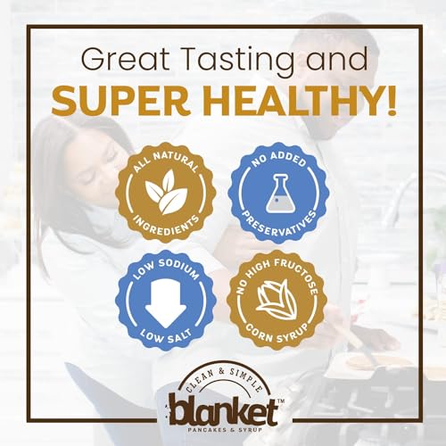 Buttermilk Pancake & Waffle Mix Powder - 16oz Breakfast & Snack Pack | Fluffy Pancakes with Syrup | Perfect for Family Breakfast, Brunch, or Quick Snacks