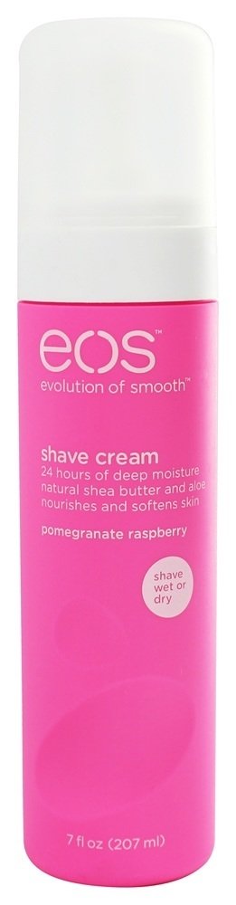 EOS Shave Cream for Women & Men - Pomegranate Raspberry Scent, 7 oz (Pack of 12) | Ultra Moisturizing Shaving Cream for Smooth Skin | Perfect for Travel, Gym & Daily Shaving Routine