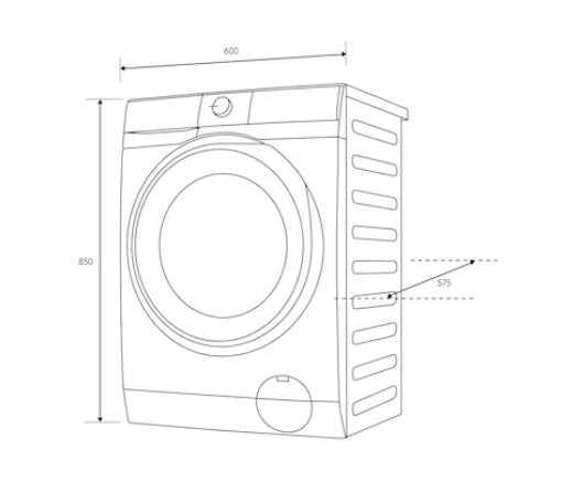 Electrolux EWW9024P3WC 9kg/6kg UltimateCare 300 Washer Dryer Combo - Perfect for Small Apartments & Laundry Rooms
