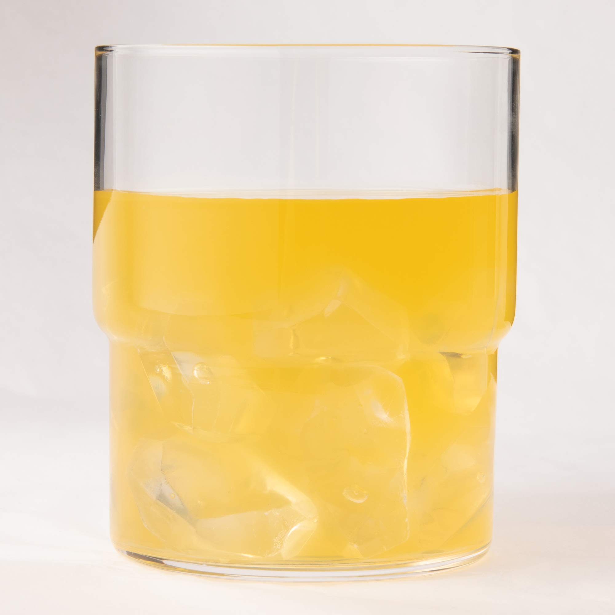 Premium TOYO SASAKI B-21126CS Fino Glass Tumbler Set - 13.4oz (390ml) Dishwasher Safe Japanese Drinking Glasses - Case of 48 - Perfect for Restaurants, Bars, and Home Entertaining