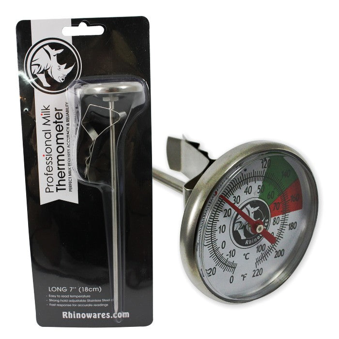 Rhinowares Digital Thermometer - Fast & Accurate Temperature Measurement for Cooking, Grilling, Baking & Home Use