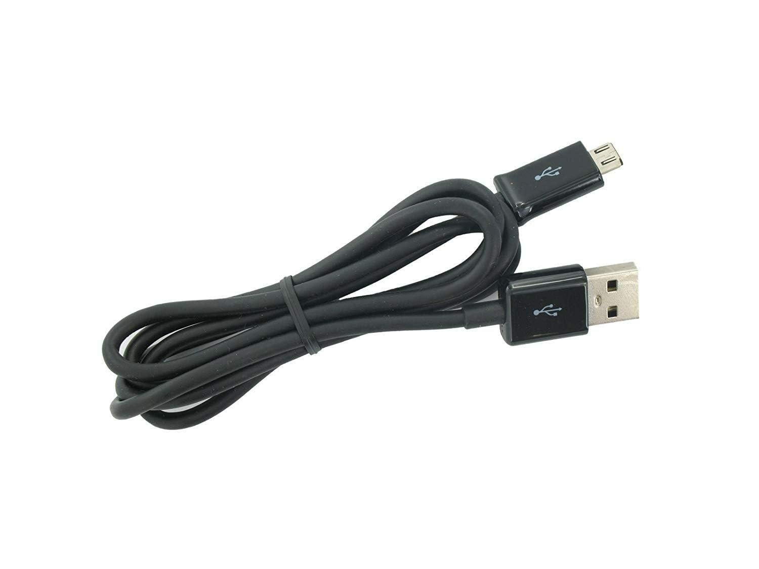 Fast Charging USB-A to Micro USB Cable (1m, Black) - Compatible with Samsung & Apple Devices - Sync & Charge for Phones & Tablets - Perfect for Home, Office & Travel Use