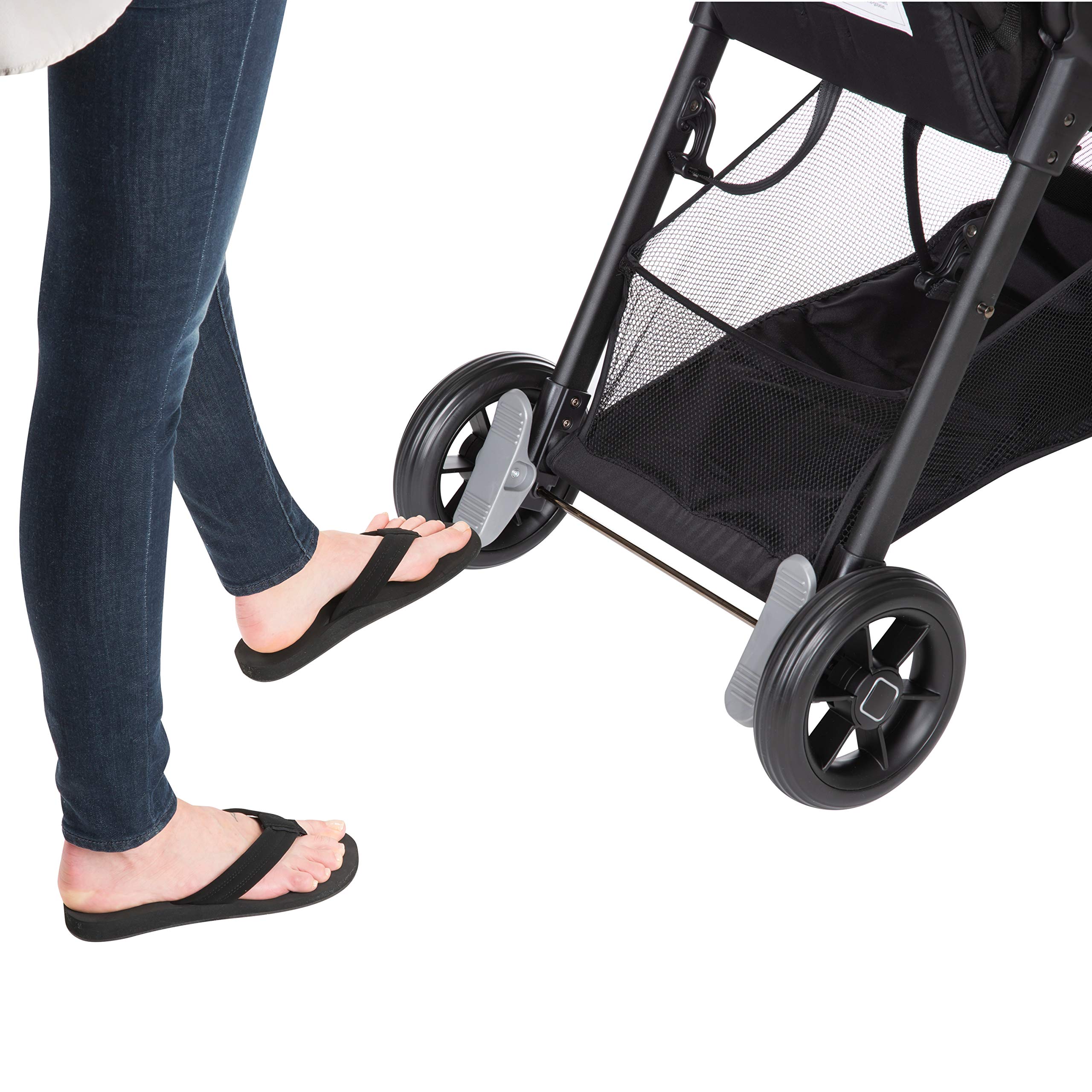 Safety 1st Smooth Ride Travel System Stroller & OnBoard™ FLX Car Seat Combo - Lightweight Infant Stroller with Car Seat for Newborns, Black Cherry | Perfect for Travel, Shopping & Daily Outings