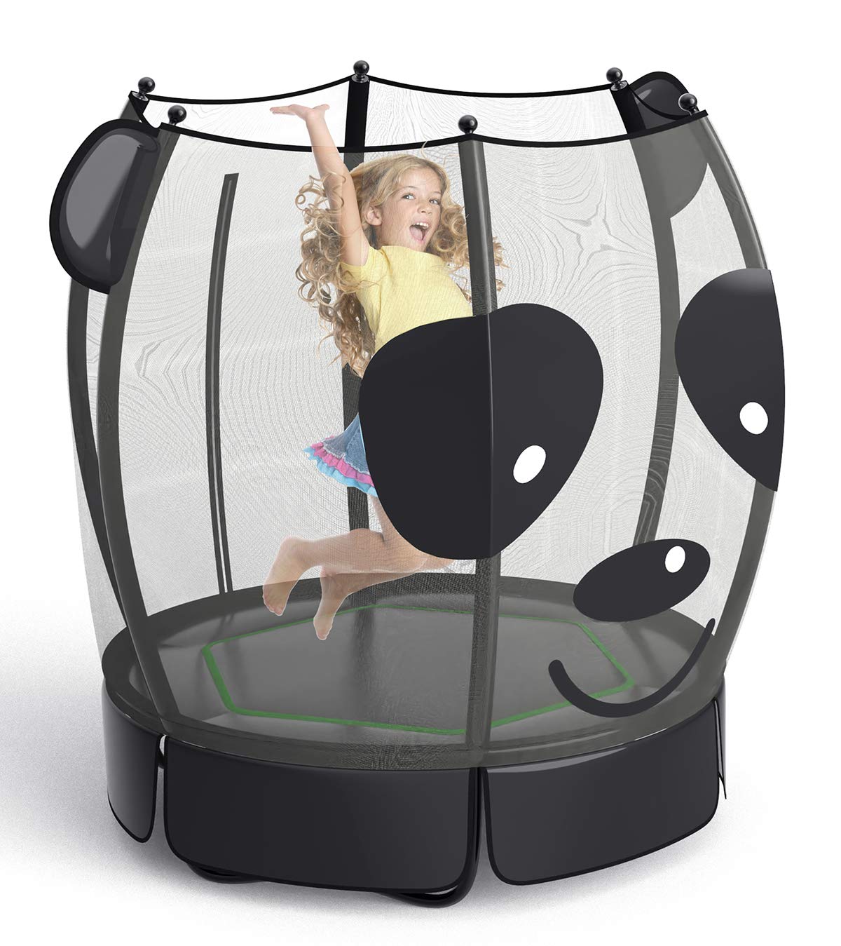 LANGXUN 5ft Kids Trampoline with Safety Net - 60 Inch Mini Trampoline for Toddlers | Indoor/Outdoor Bounce Toy | Birthday & Christmas Gift for Boys Girls | Perfect for Backyard Play, Preschool Exercise & Kids' Party Activities