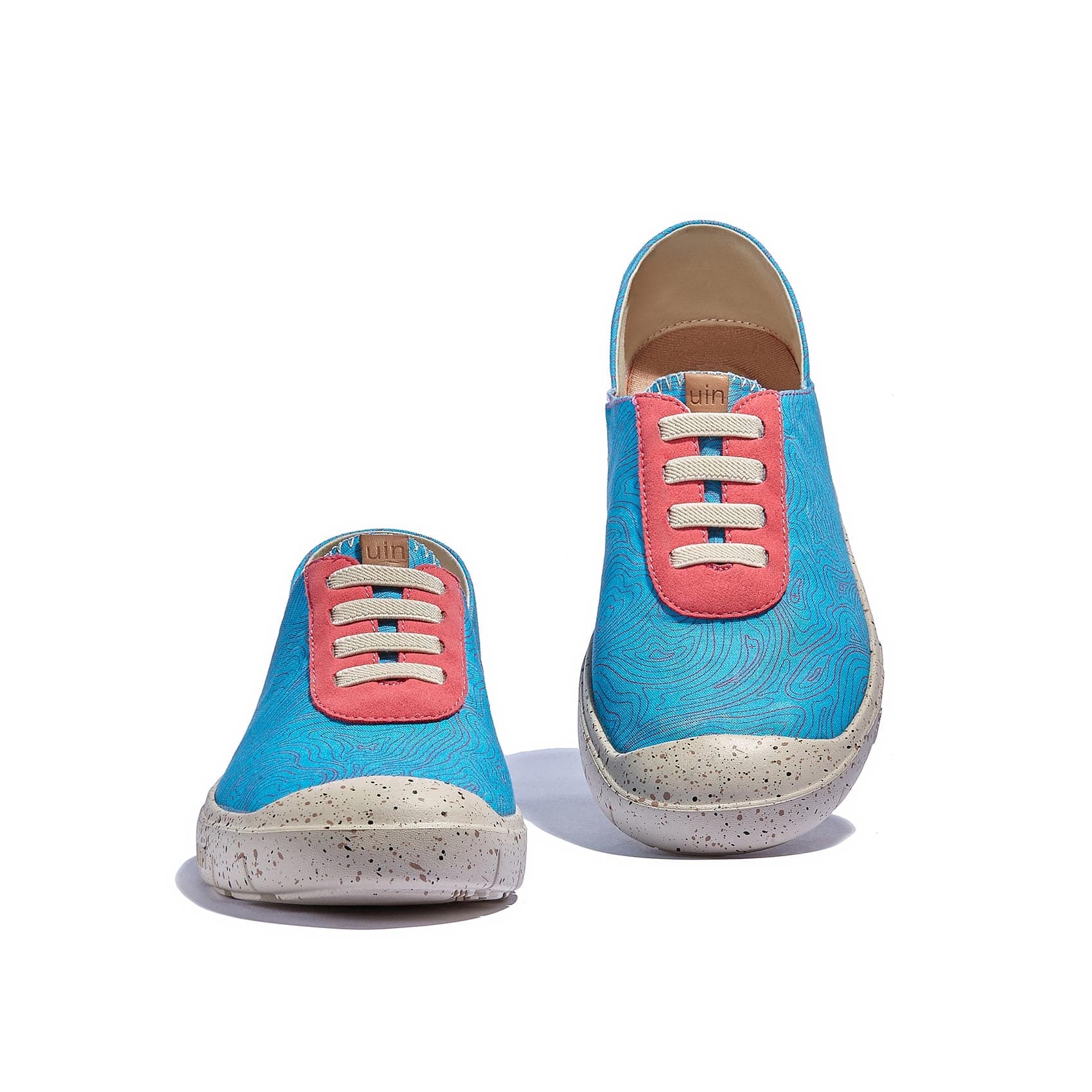 Sky Pink Blue Cadiz VII Women's Sneakers - Trendy Comfortable Athletic Shoes for Running, Walking & Gym Workouts - Perfect for Casual Wear & Sports Activities