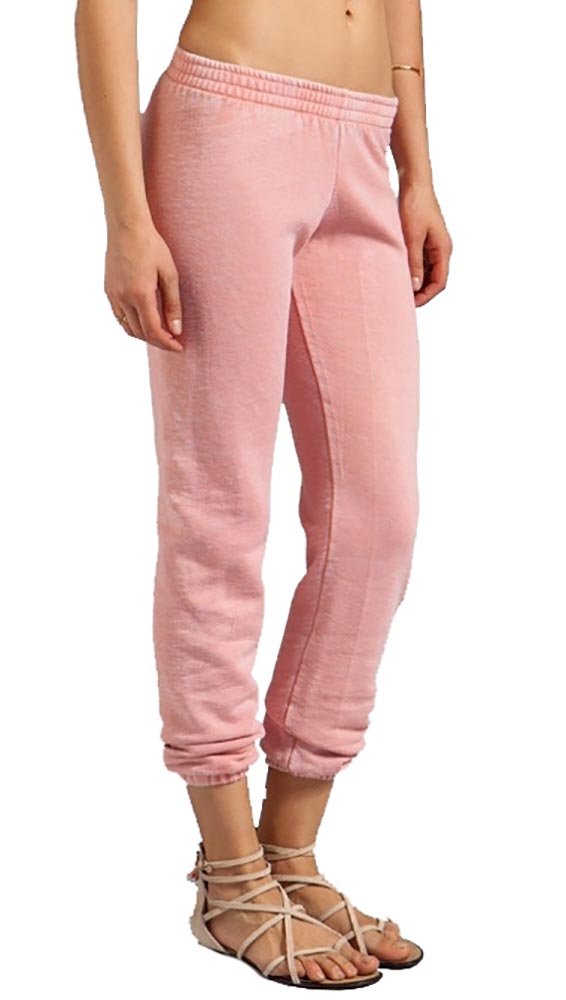 Women's Pink Skinny Sweatpants - Soft Stretchy Joggers for Yoga, Lounge & Workout - Comfortable High Waisted Leggings for Running, Gym & Home Wear