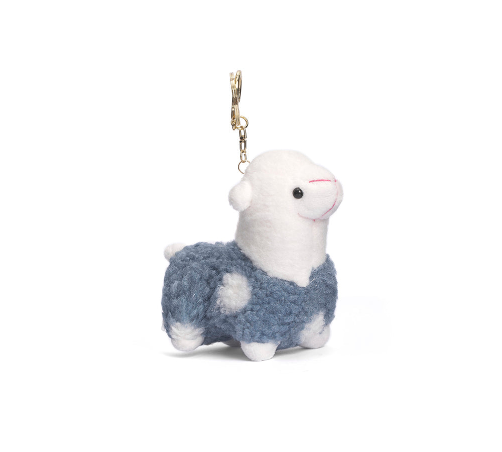 Australian Shepherd® Adorable Plush Alpaca Keychain - Perfect for Backpacks, Gifts & Pet Lovers Accessories