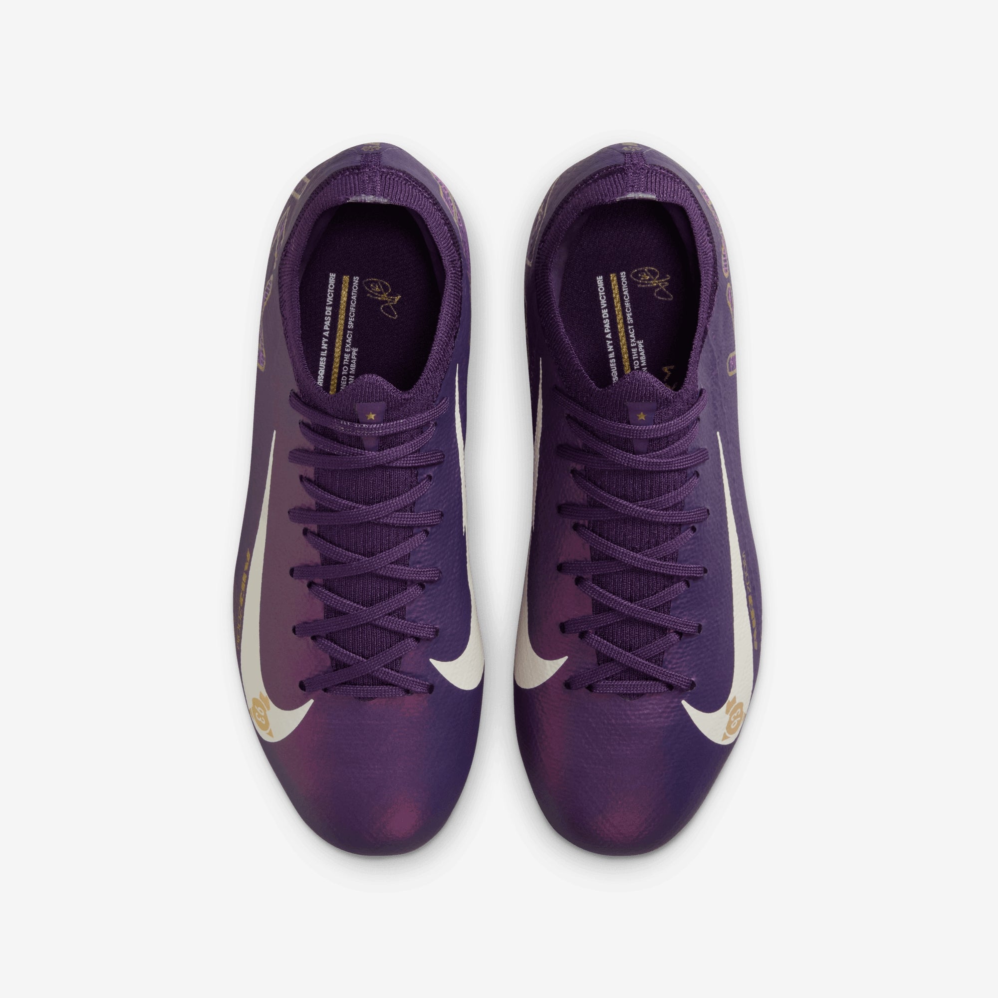 Nike Jr. Mercurial Vapor 16 Pro Kylian Mbappé Soccer Cleats - Youth Football Shoes for Speed & Agility - Perfect for Competitive Matches & Training Sessions
