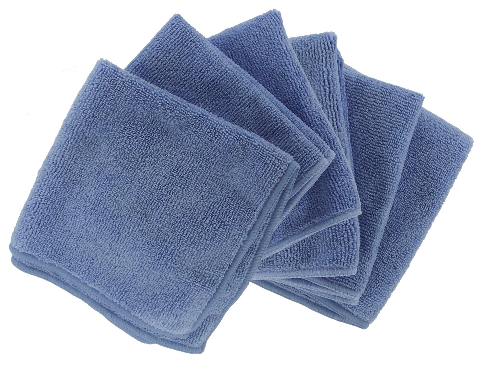 Shaxon Ultra Absorbent Microfiber Cleaning Cloths - 6 Pack, 12