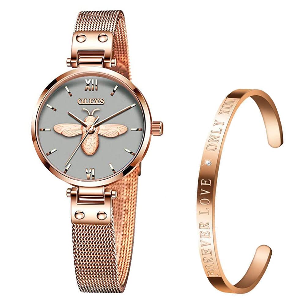 Elegant Verhux Women's Stainless Steel Waterproof Analog Quartz Watch - Fashionable Ladies Wristwatch for Daily Wear, Office & Special Occasions - Perfect Gift for Her
