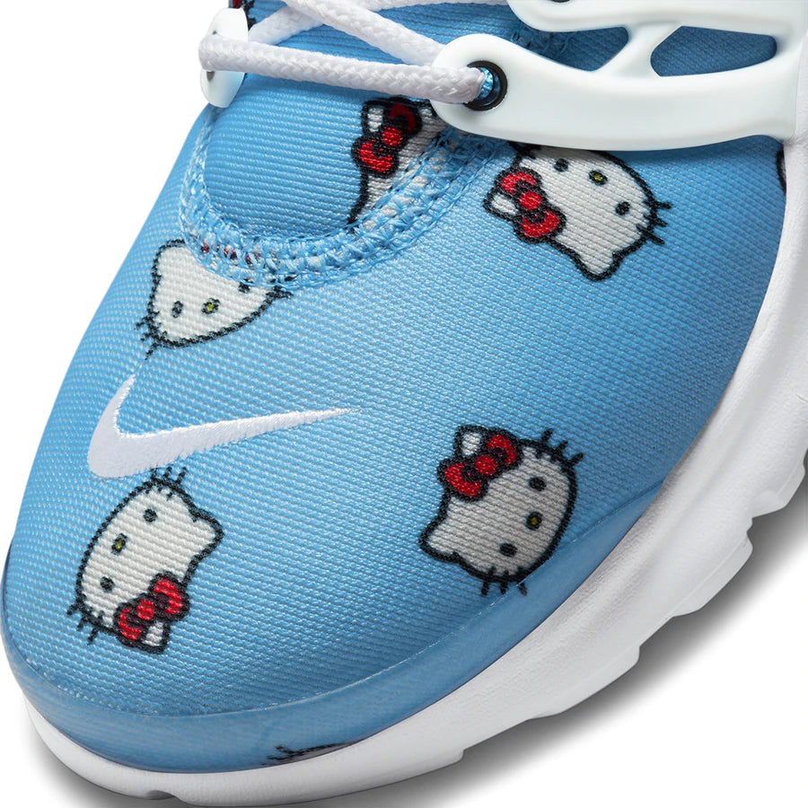 Nike Kids Presto x Hello Kitty Sneakers - University Blue, Black & White - Preschool Sizes for Boys & Girls | Comfortable Running Shoes for School, Play & Everyday Wear