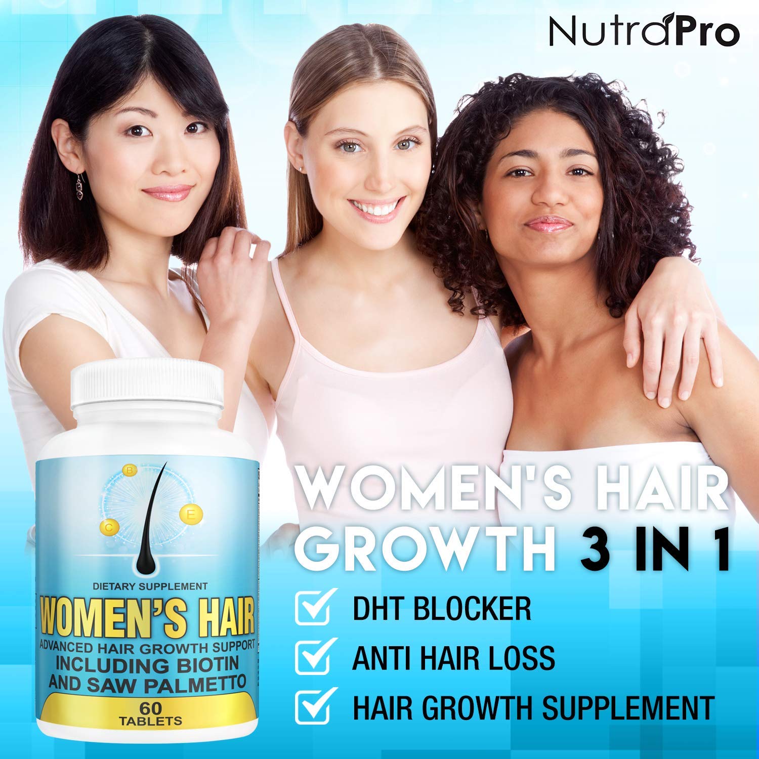 Long Hair Gummies with Biotin & Collagen - Hair Growth Vitamins for Women | Promotes Stronger, Thicker Hair | Perfect for Daily Hair Care Routine & Healthy Hair Maintenance