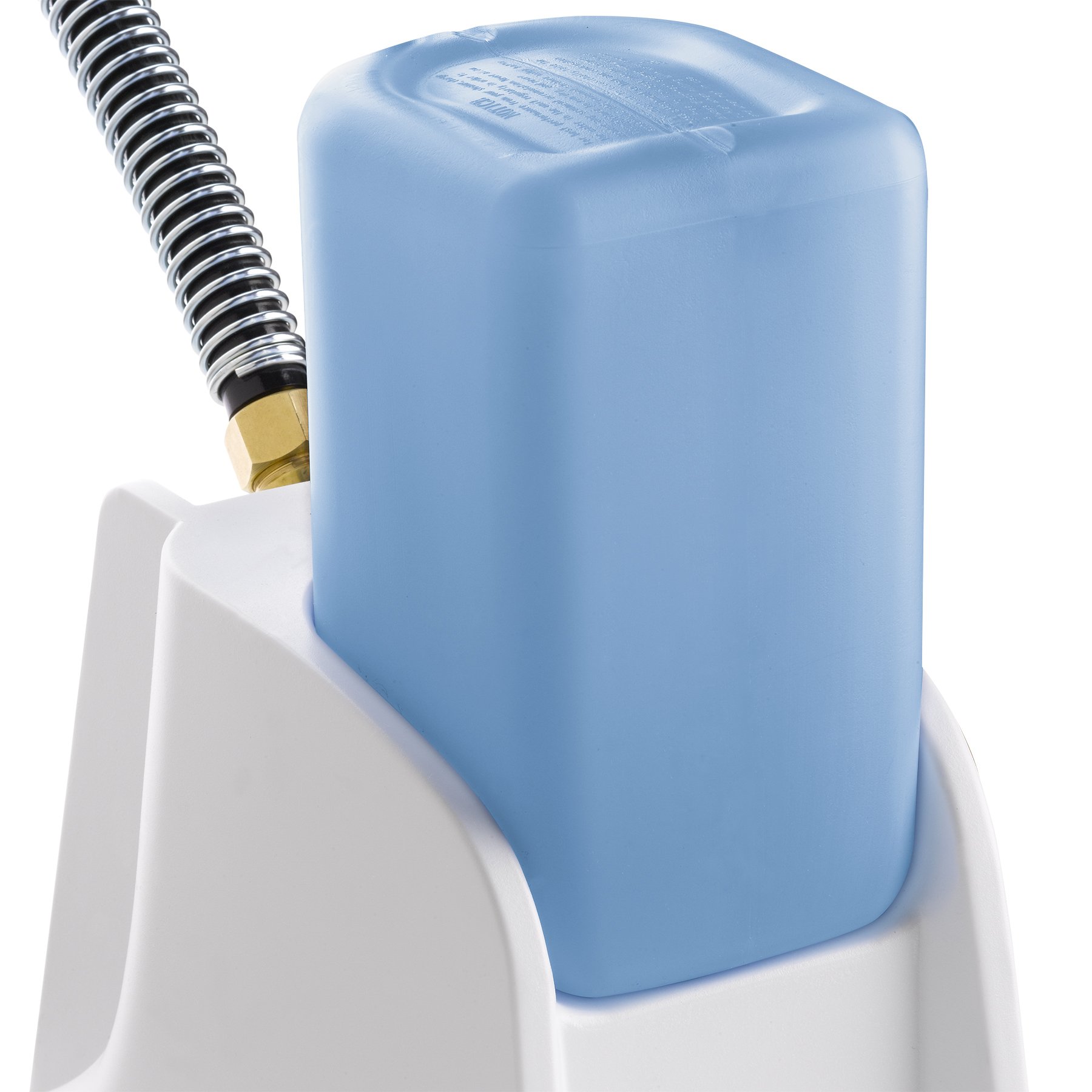 Vivio 100GC Professional Fabric Steamer - 1300W Heavy Duty Garment Steamer with 1 Gallon Tank, Anti-Spill Cap & Removable Brush | Thicker PVC Steam Head for Faster Wrinkle Removal | Easy-Roll Casters & Flexible Hose for Home and Commercial Use | Perfect for Clothing Stores, Tailors, and Home Laundry Care