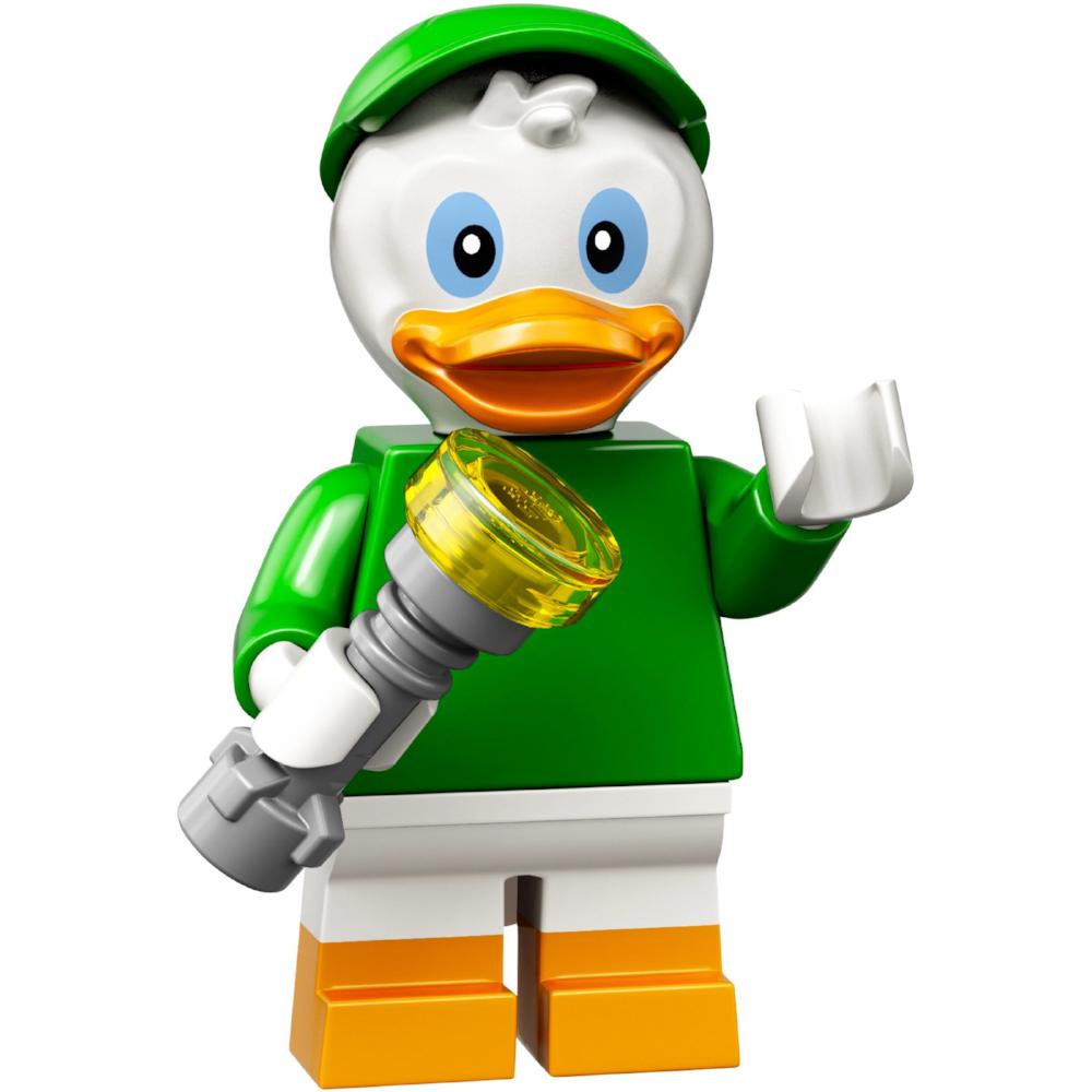 Disney Series 2 LEGO Minifigures - Official Louie Duck Collectible Toy for Disney Fans - Perfect for Display, Gifts & Playtime Fun