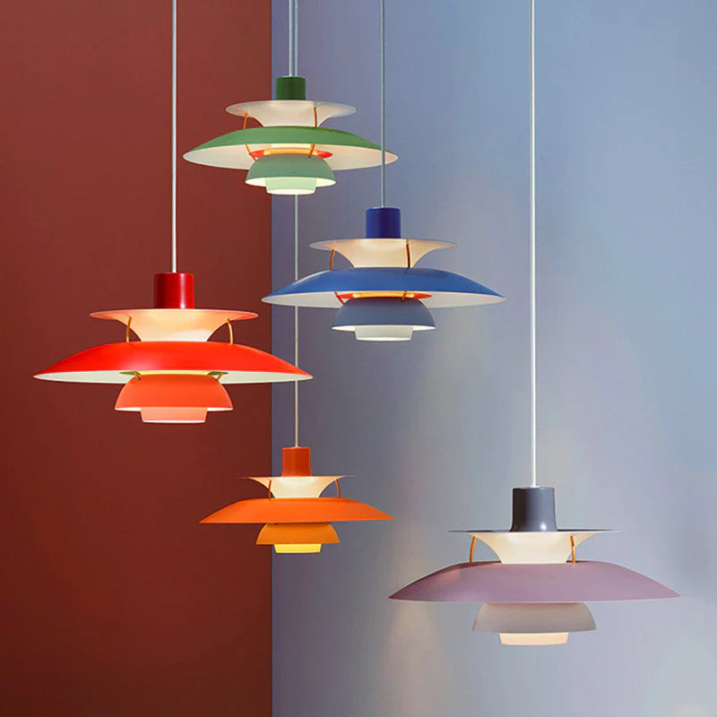 Stylish Modern Colorful Pine Cone Multi-Layer Chandelier - Elegant Lighting for Living Room, Dining Room, Bedroom & Home Decor