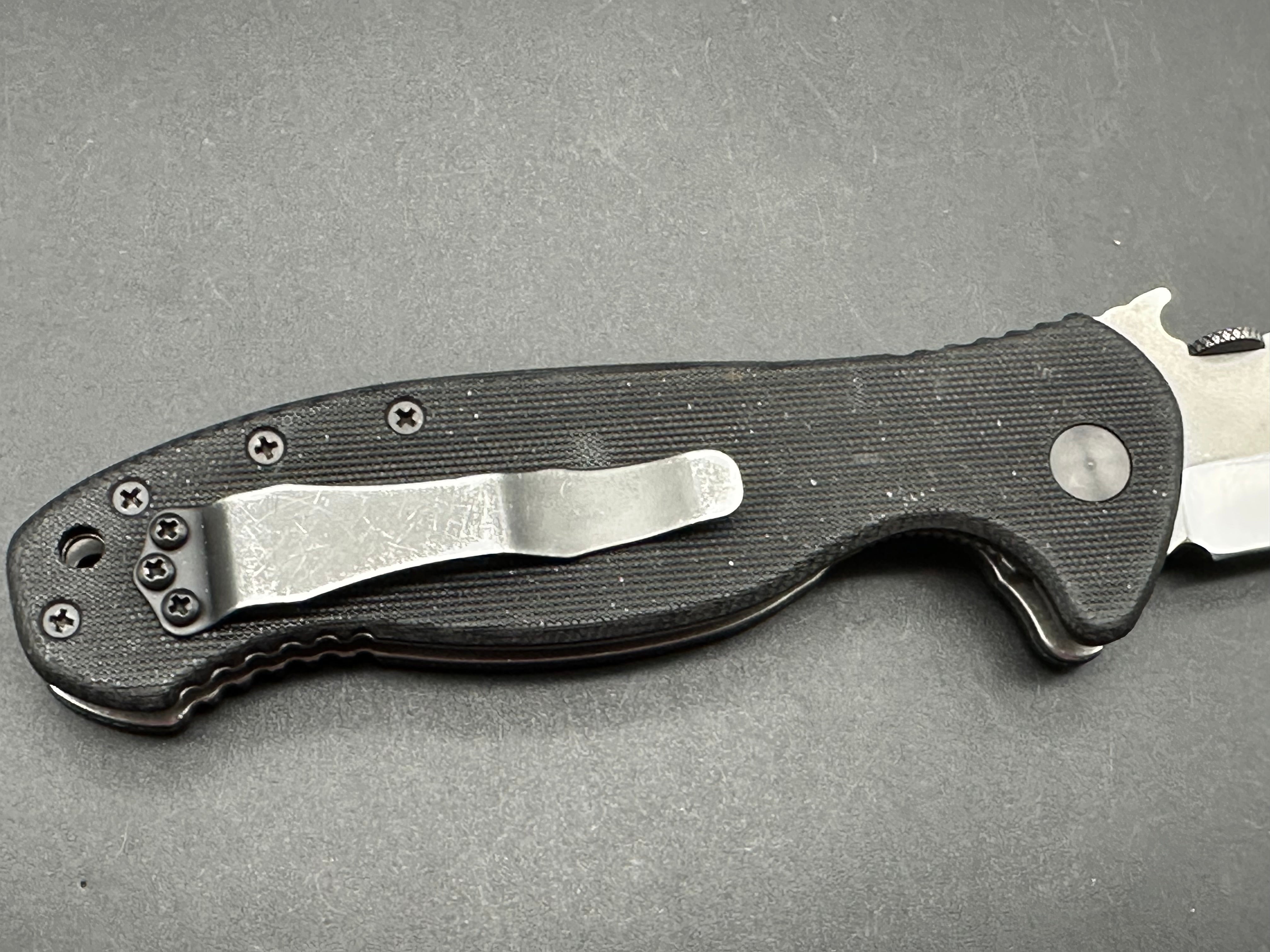 Emerson Patriot Knife - Premium Tactical Folding Knife with Durable Stainless Steel Blade - Serial #223 - Ideal for Camping, Hiking, and Outdoor Survival Gear