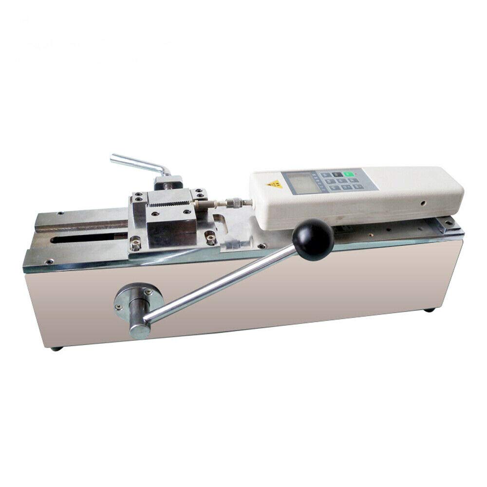 500N Digital Pull Force Tester - High Precision F-500 Force Gauge for Push/Pull Testing with Horizontal Test Bench | Portable Wire Harness & Terminal Tensile Strength Measurement | Ideal for Quality Control, Manufacturing & Material Testing Labs