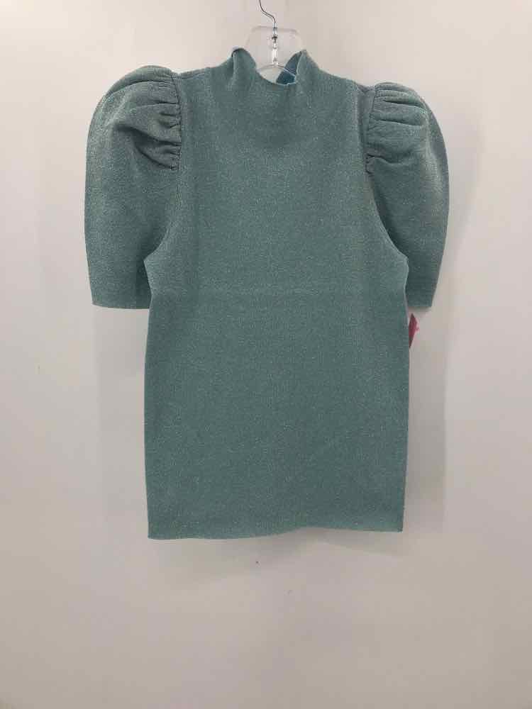 Vintage Alice + Olivia Blue Blouse Size Small - Perfect for Casual Outings, Office Wear & Boho Chic Style