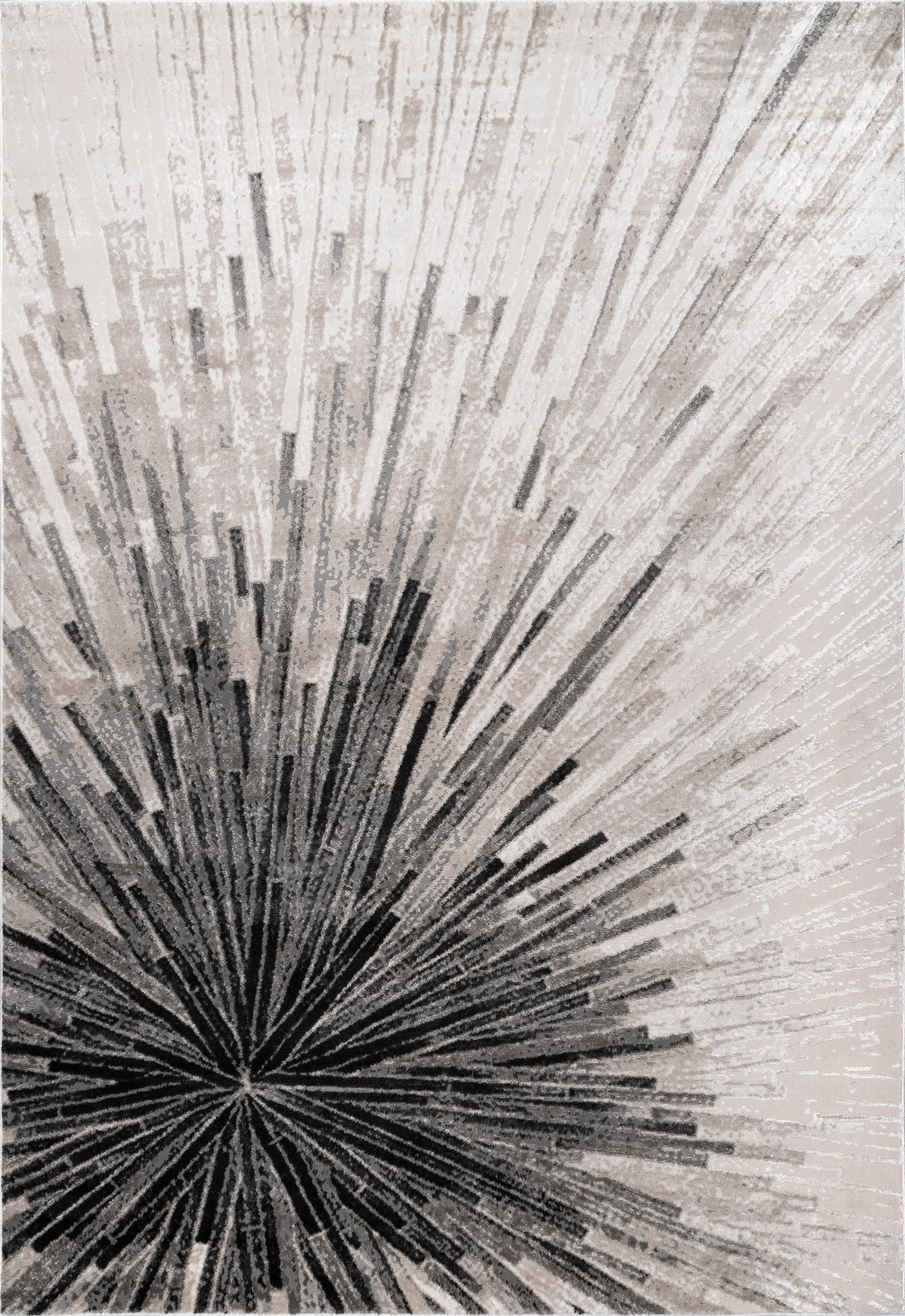 Alessia Splash Abstract Area Rug - Soft Beige Modern Boho Rug for Living Room, Bedroom & Nursery - Perfect for Home Decor & Cozy Spaces