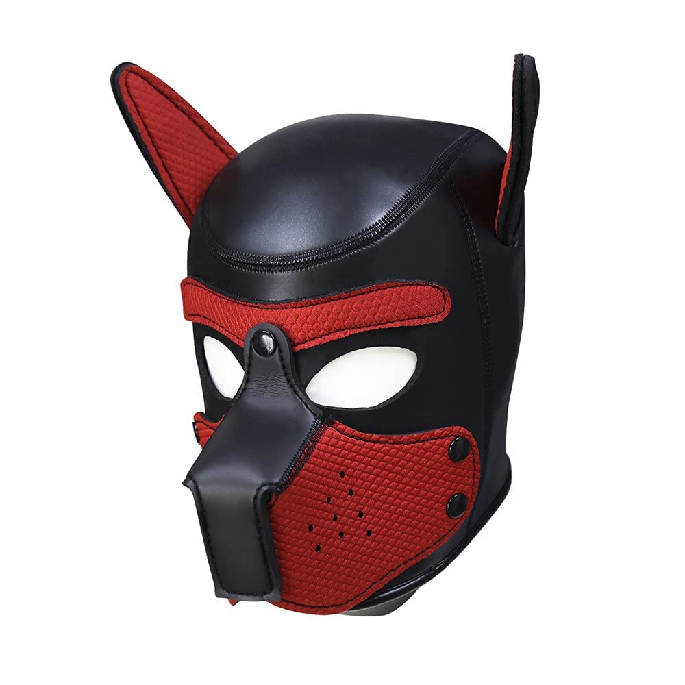 Halloween Dog Mask Costume with Panties & Shoulder Straps - Cute Puppy Outfit for Cosplay, Parties & Pet Events